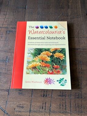 The Watercolourist's Essential Notebook by Gordon MacKenzie — Yellow & Red Cover
